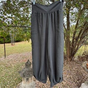 Just kill Stylish Rayon Gray Crop Women's Pants Size M